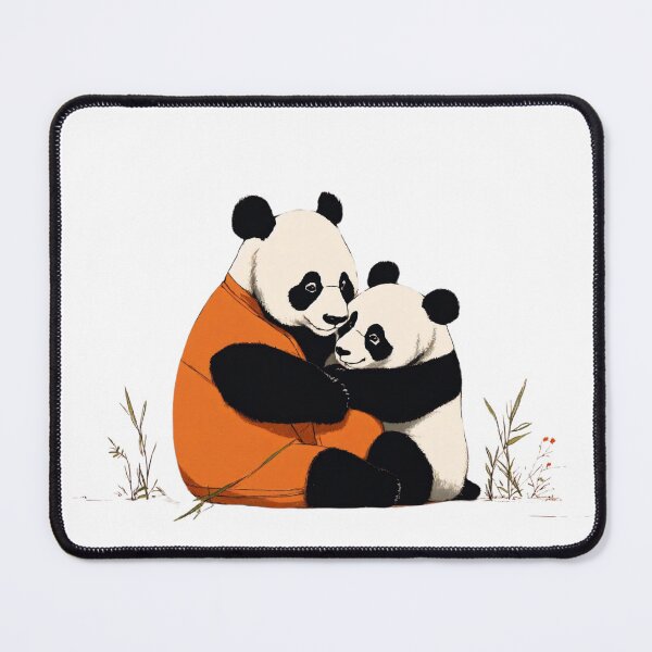 Item preview, Blissful Panda Cuddle: Capturing Joyful Moments designed and sold by OURBYPRODUCTS.