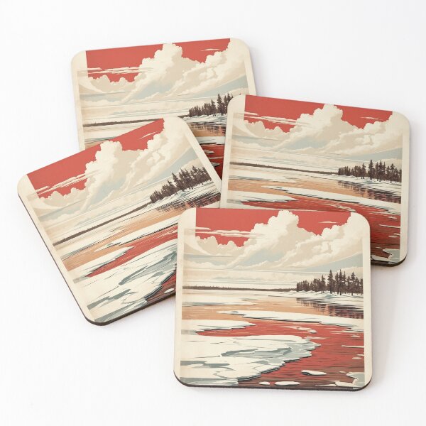 Item preview, Lake Winnipeg Canada Vintage Poster Tourism designed and sold by TravelersGems.