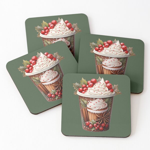 Item preview, Christmas hot coffee designed and sold by PositiveIdeas.