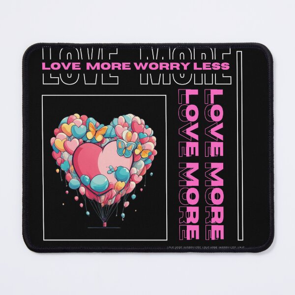 Item preview, Love More, Worry Less designed and sold by Create.Inspire. Repeat.