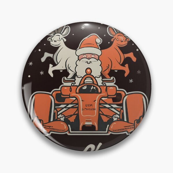 Item preview, Red Formula 1 Bolid & Santa Claus designed and sold by F1GearStop.