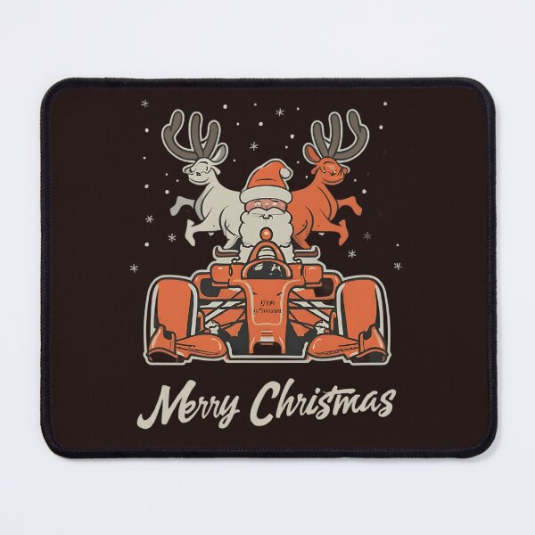 Item preview, Red Formula 1 Bolid & Santa Claus designed and sold by F1GearStop.