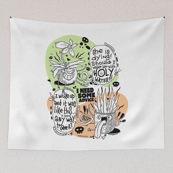 Item preview, Plant Jokes Lowbrow Comics I Need Some Advice! designed and sold by Matraskina.
