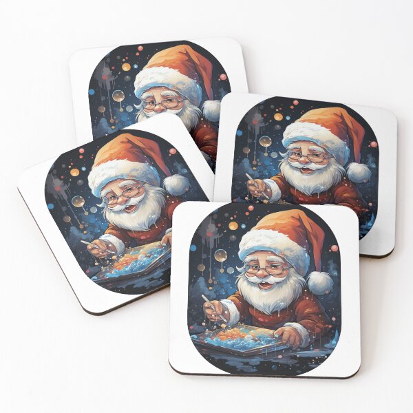 Item preview, Digital Santa's Festive World designed and sold by DigitalPrism-Co.