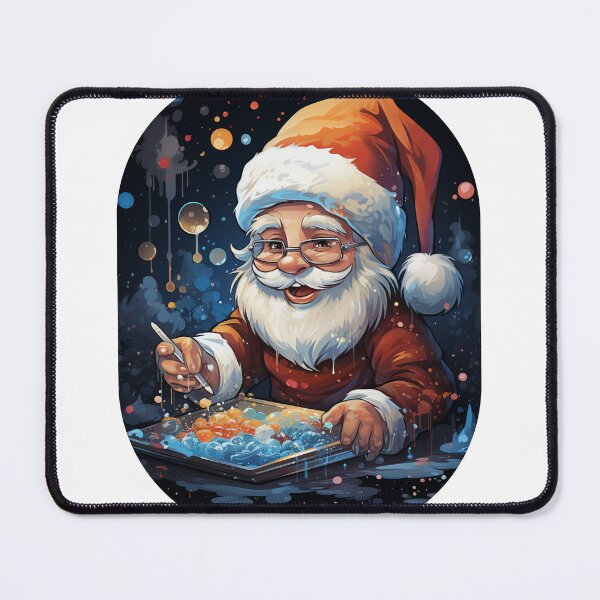 Artikelvorschau, Digital Santa's Festive World entworfen und verkauft von DigitalPrism-Co.