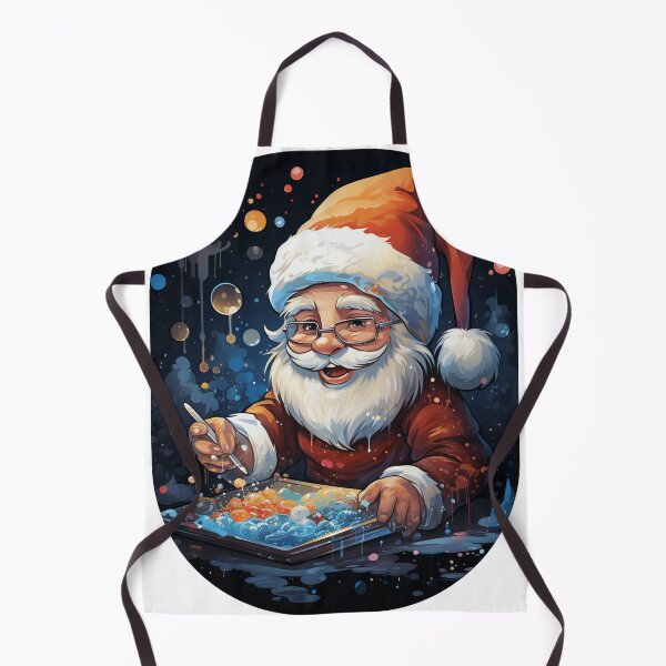 Aperçu de l'œuvre Digital Santa's Festive World créée et vendue par DigitalPrism-Co.