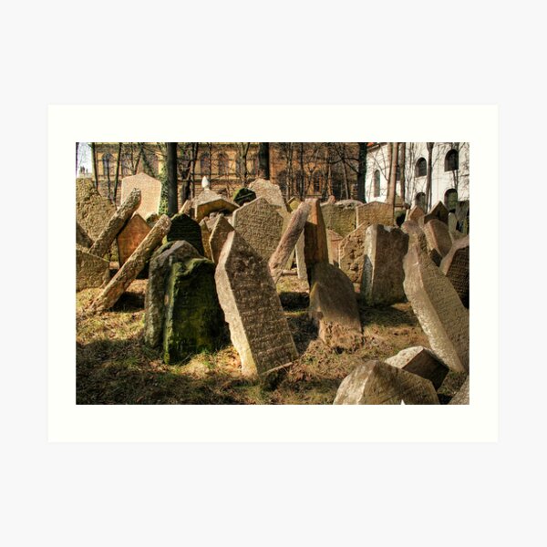 Tombstones Art Print