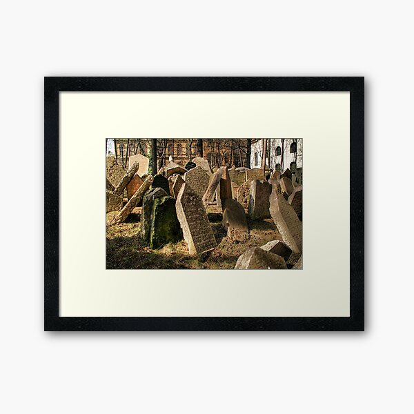 Tombstones Framed Art Print