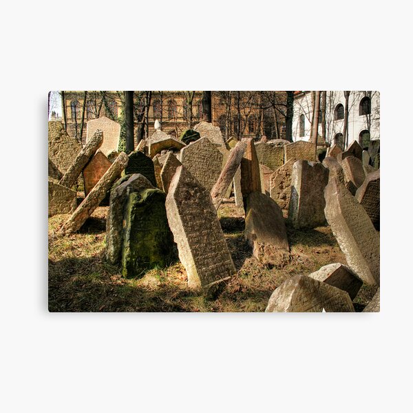Tombstones Canvas Print