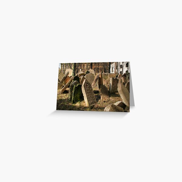 Tombstones Greeting Card