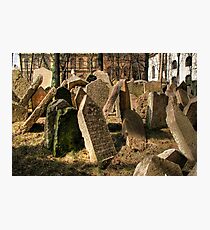 Tombstones Photographic Print