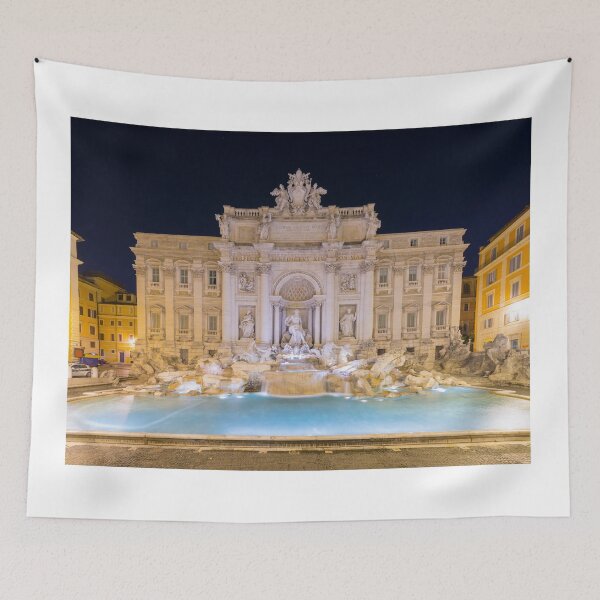 Item preview, Trevi Fountain at Night in Rome designed and sold by Mats Silvan.