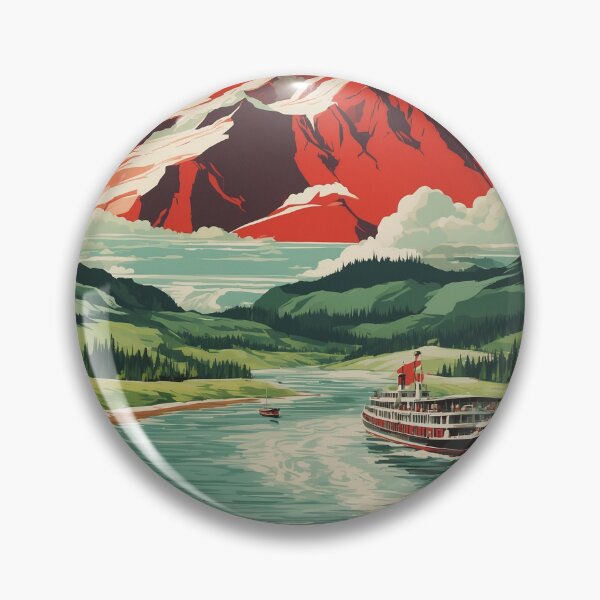 Item preview, Canada Vintage Poster Tourism designed and sold by TravelersGems.