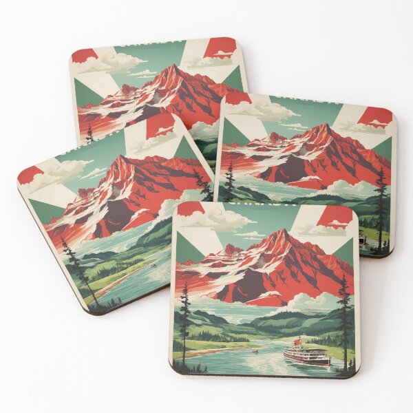 Item preview, Canada Vintage Poster Tourism designed and sold by TravelersGems.