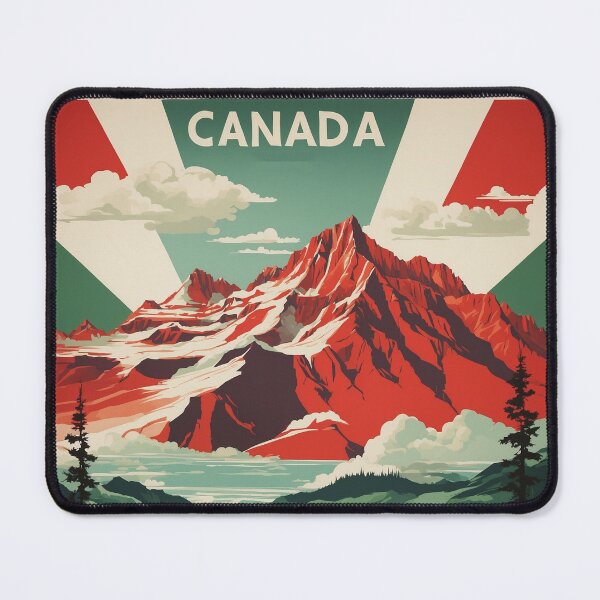 Item preview, Canada Vintage Poster Tourism designed and sold by TravelersGems.