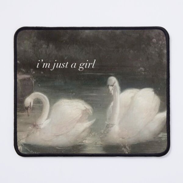 Item preview, i’m just a girl swans designed and sold by FilmKitty.