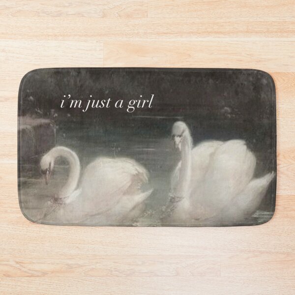 Item preview, i’m just a girl swans designed and sold by FilmKitty.