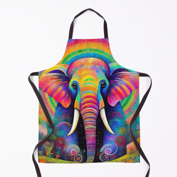 Item preview, Psychedelic elephant designed and sold by TBMdesigns.