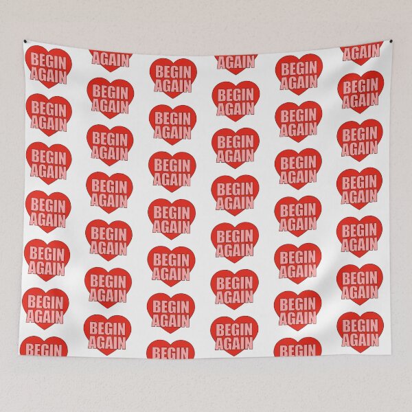 Item preview, Begin Again Heart designed and sold by Chesley Design.