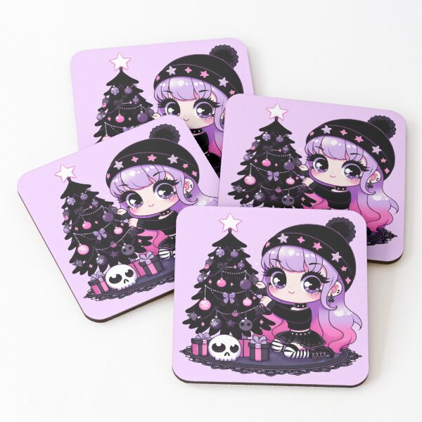 Item preview, Goth Xmas Girl  designed and sold by SandeeTheGemini.