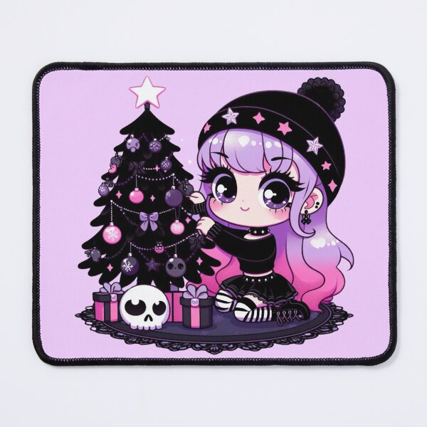 Item preview, Goth Xmas Girl designed and sold by SandeeTheGemini.