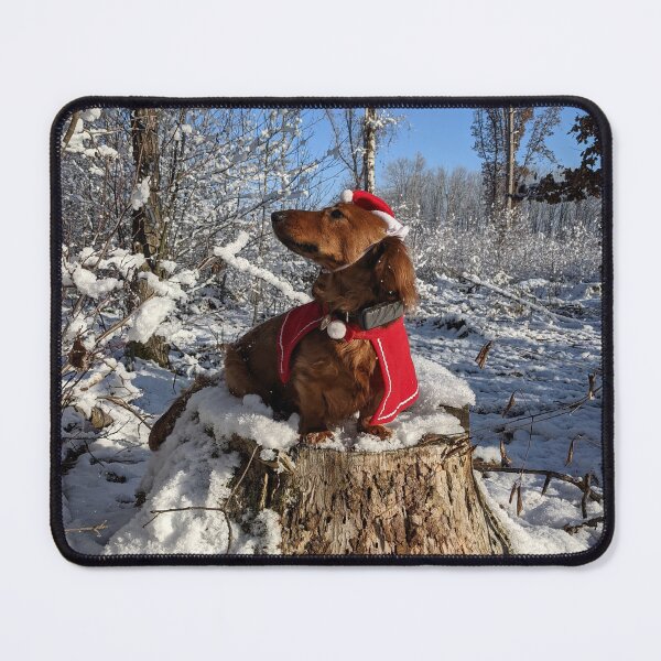 Item preview, Whiskey the Christmas dog...who needs reindeer? designed and sold by ManthoDesign.