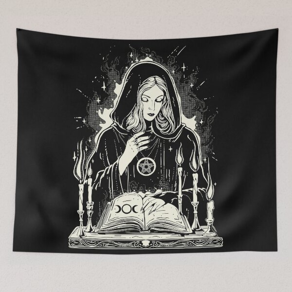 Item preview, Witch Casting Spells designed and sold by daianaart.
