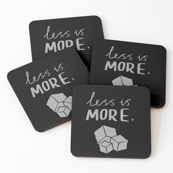 Item preview, less is MORE designed and sold by artimplementer.