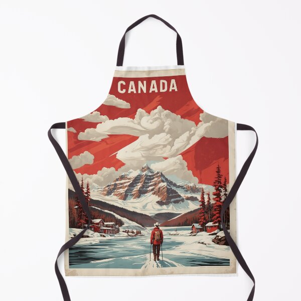 Item preview, Canada Vintage Poster Tourism 2 designed and sold by TravelersGems.