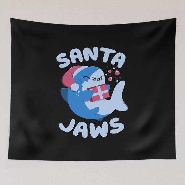 Item preview, Santa Jaws Xmas Shark by Tobe Fonseca designed and sold by Tobe Fonseca®.