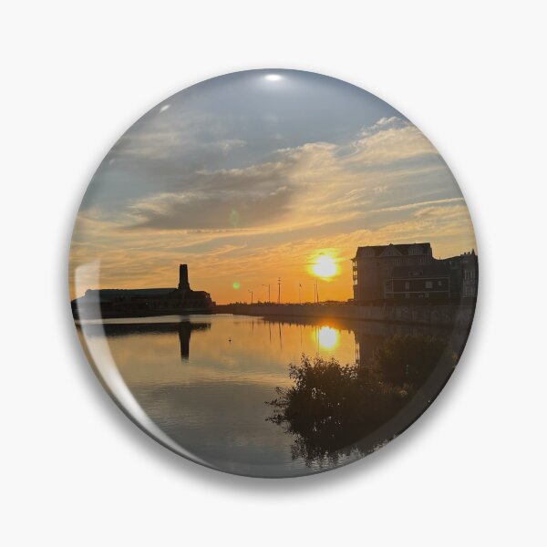 Item preview, Sunrise in Asbury Park over Wesley Lake designed and sold by acreekmore4.