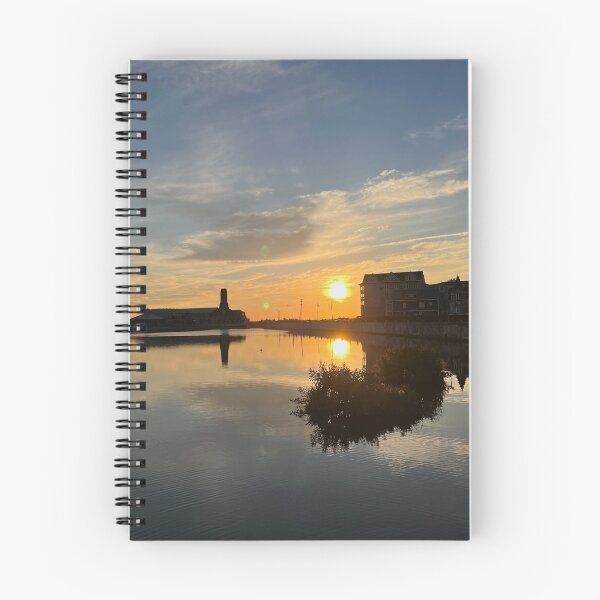 Item preview, Sunrise in Asbury Park over Wesley Lake designed and sold by acreekmore4.