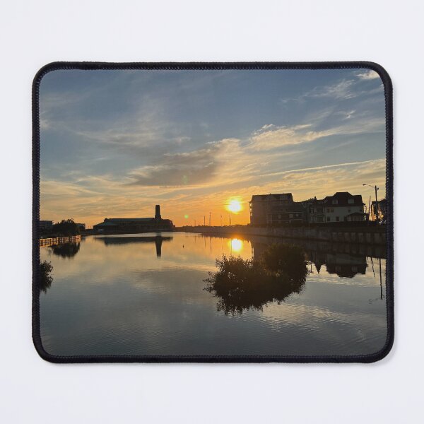 Item preview, Sunrise in Asbury Park over Wesley Lake designed and sold by acreekmore4.