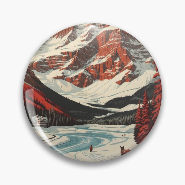 Item preview, Banff Canada Vintage Poster Tourism 2 designed and sold by TravelersGems.