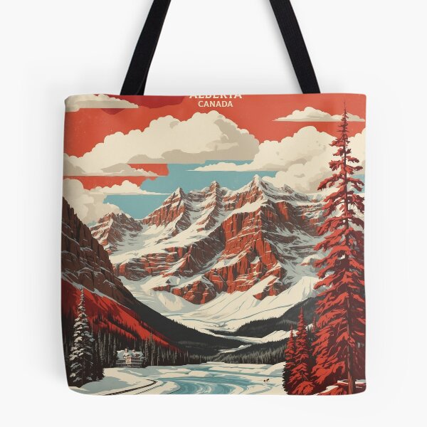 Artikelvorschau, Banff, Kanada, Altmodisch, Plakat, Tourismus, 2 entworfen und verkauft von TravelersGems.