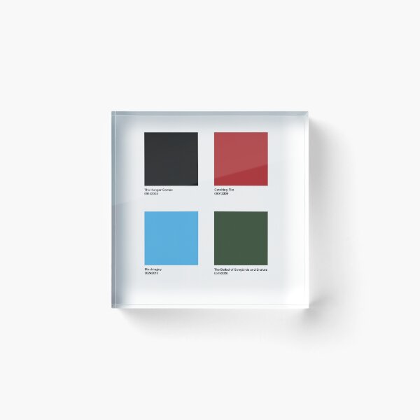 Item preview, The Hunger Games Pantone Sticker Set designed and sold by hannah-elliott.