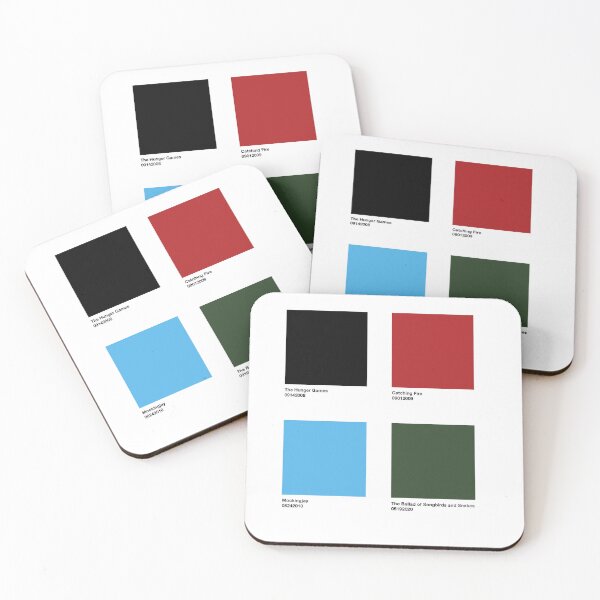 Item preview, The Hunger Games Pantone Sticker Set designed and sold by hannah-elliott.