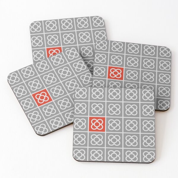 Item preview, Barcelona Red Flower Print designed and sold by Decorera.
