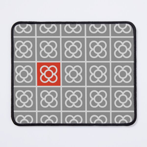 Item preview, Barcelona Red Flower Print designed and sold by Decorera.