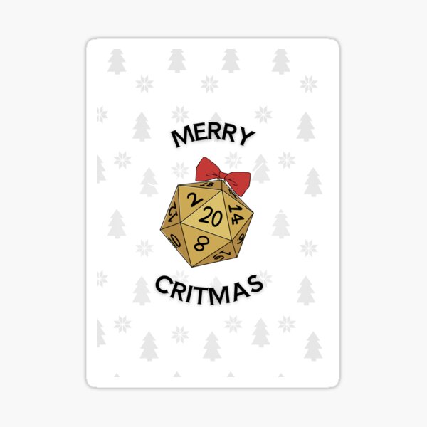 Item preview, Merry Critmas designed and sold by Yasuredi.