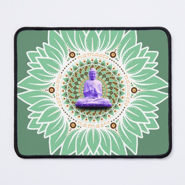 Item preview, Spiritual Namaste Buddhist Mandala designed and sold by Bolly & Maple.