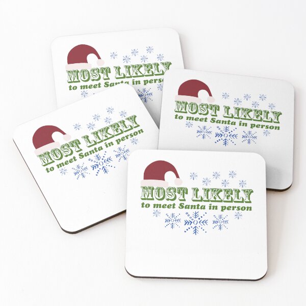 Item preview, Most likely to meet Santa in Person  designed and sold by Azrou shop.