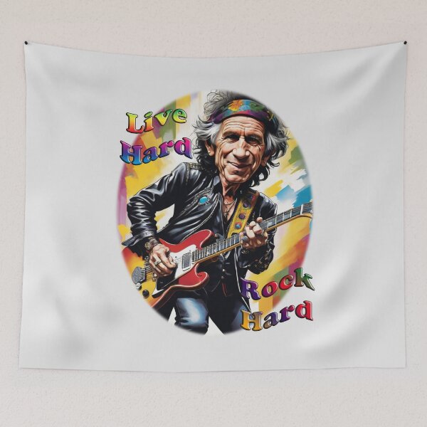 Item preview, Live Hard Rock Hard designed and sold by shutterrudder.
