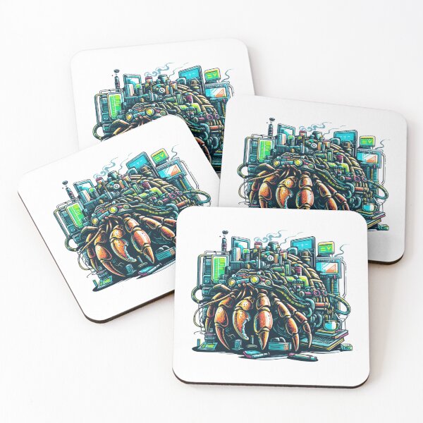 Item preview, Hard-Working Iconic Crab designed and sold by MrAI-Store.