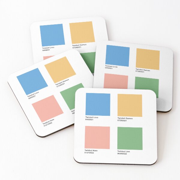 Item preview, Twisted Series Pantone Sticker Set designed and sold by hannah-elliott.
