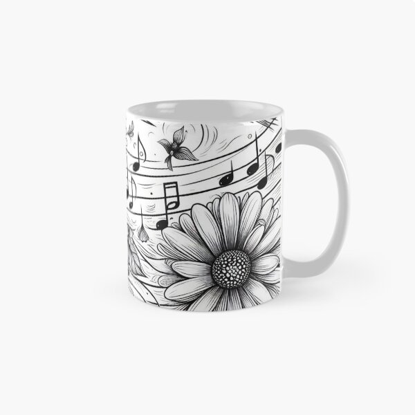 Item preview, Symphony of Nature: Musical Notes, Birds, Flowers, and Wind designed and sold by ReplyGirl.