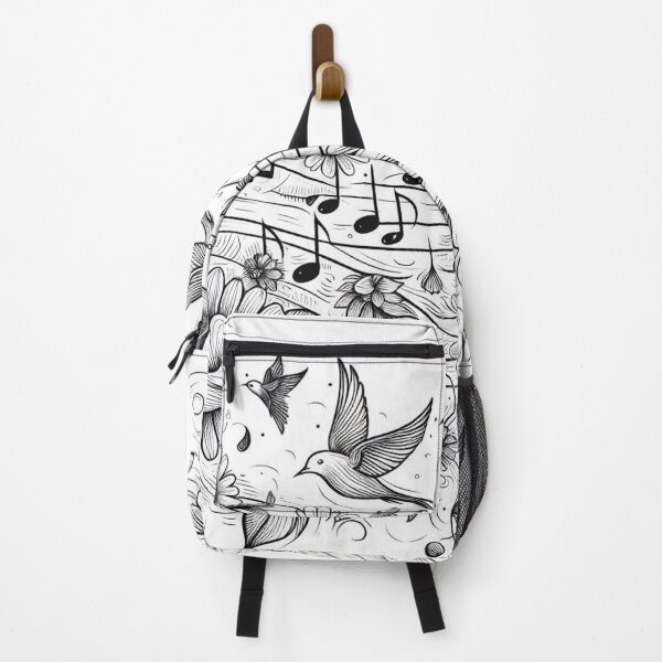 Item preview, Symphony of Nature: Musical Notes, Birds, Flowers, and Wind designed and sold by ReplyGirl.