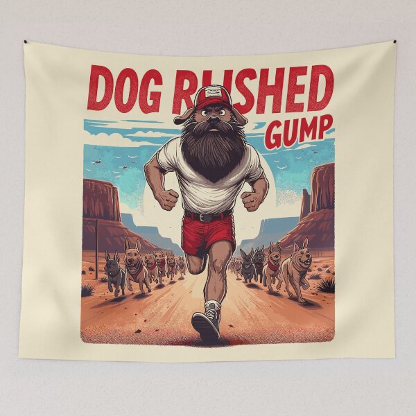 Item preview, Dog Rushed Gump designed and sold by RafaelLima7.