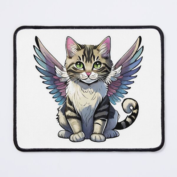 Item preview, Cute Cat with Wings designed and sold by dariapoczekaj.