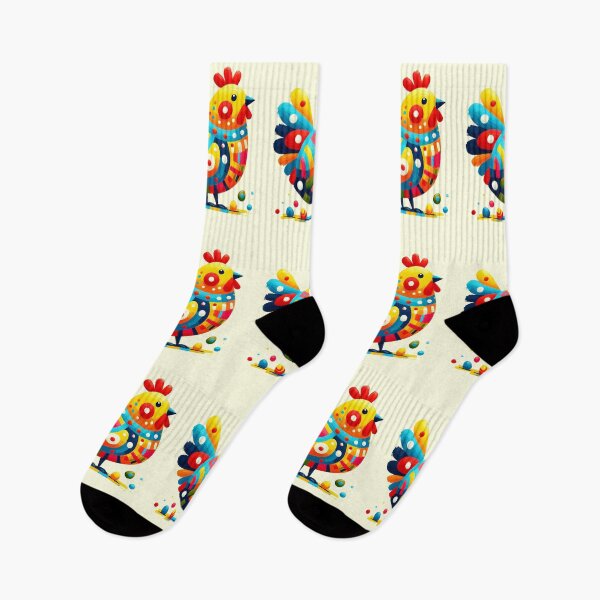 Item preview, Easter Egger Chicken Polish Folk Art designed and sold by Pati-Design.
